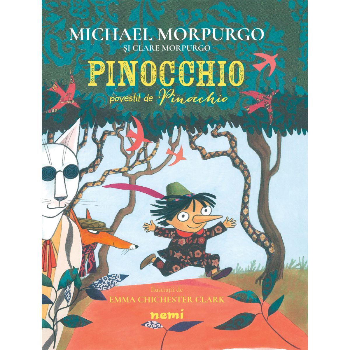 Pinocchio, Michael Morpurgo „Pinocchio” imagine 2022 protejamcopilaria.ro