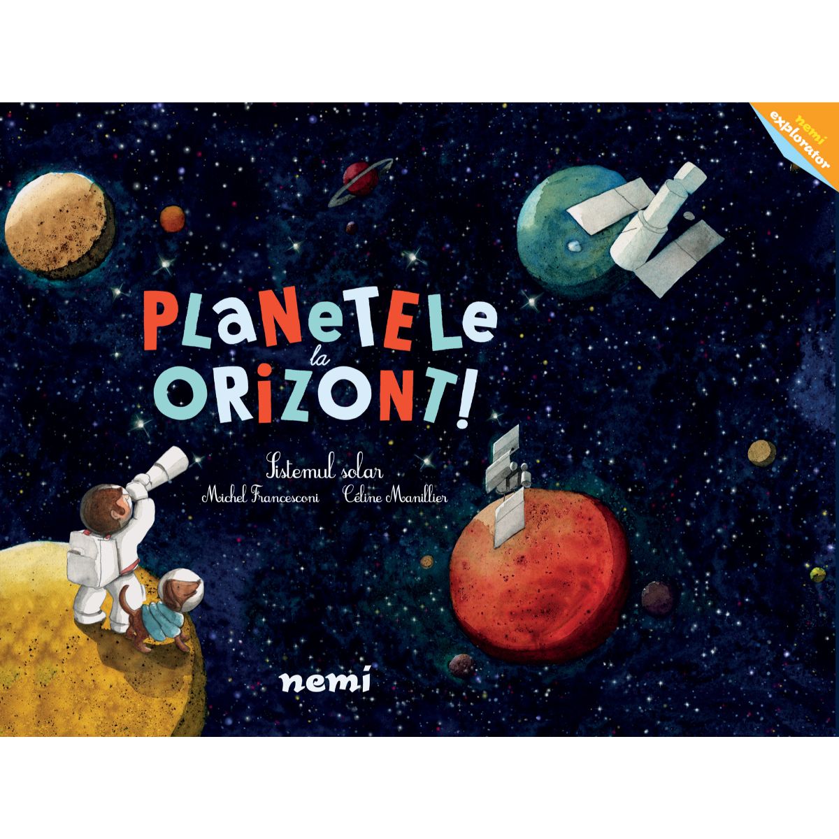 Planetele la orizont, Celine Manillier, Michel Francesconi Carti
