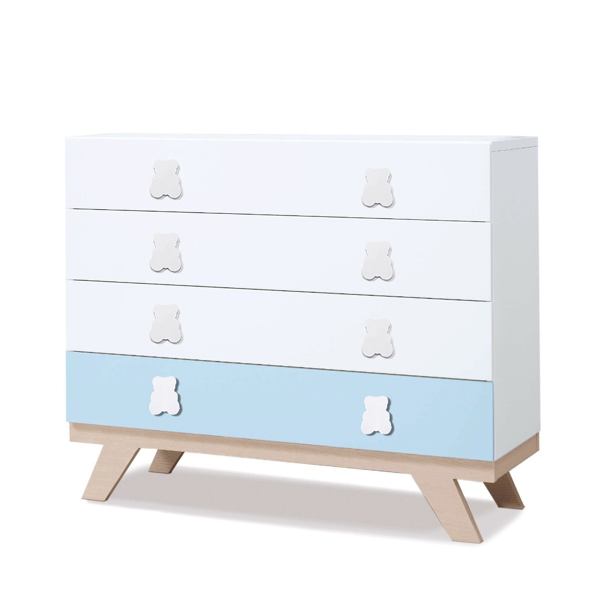 Comoda home concept, blue, 4 sertare