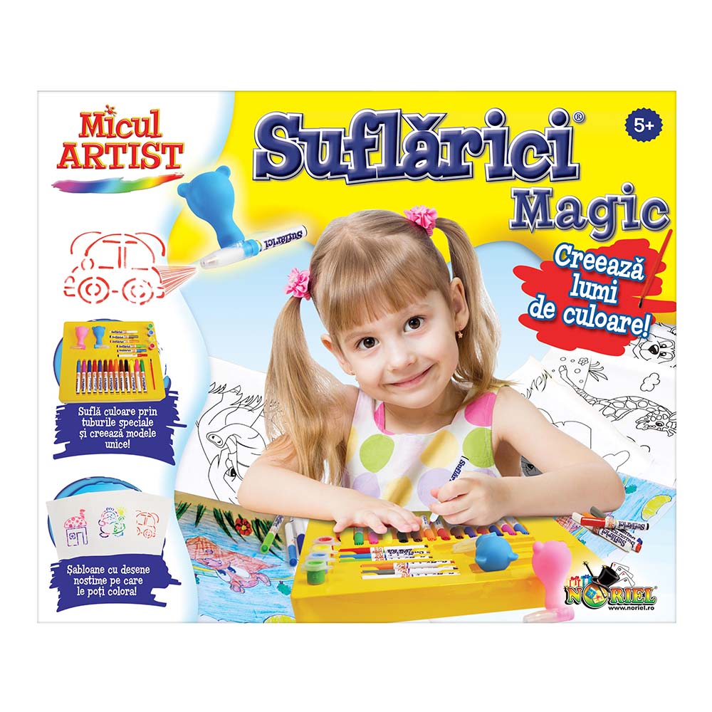 micul artist - suflarici magic
