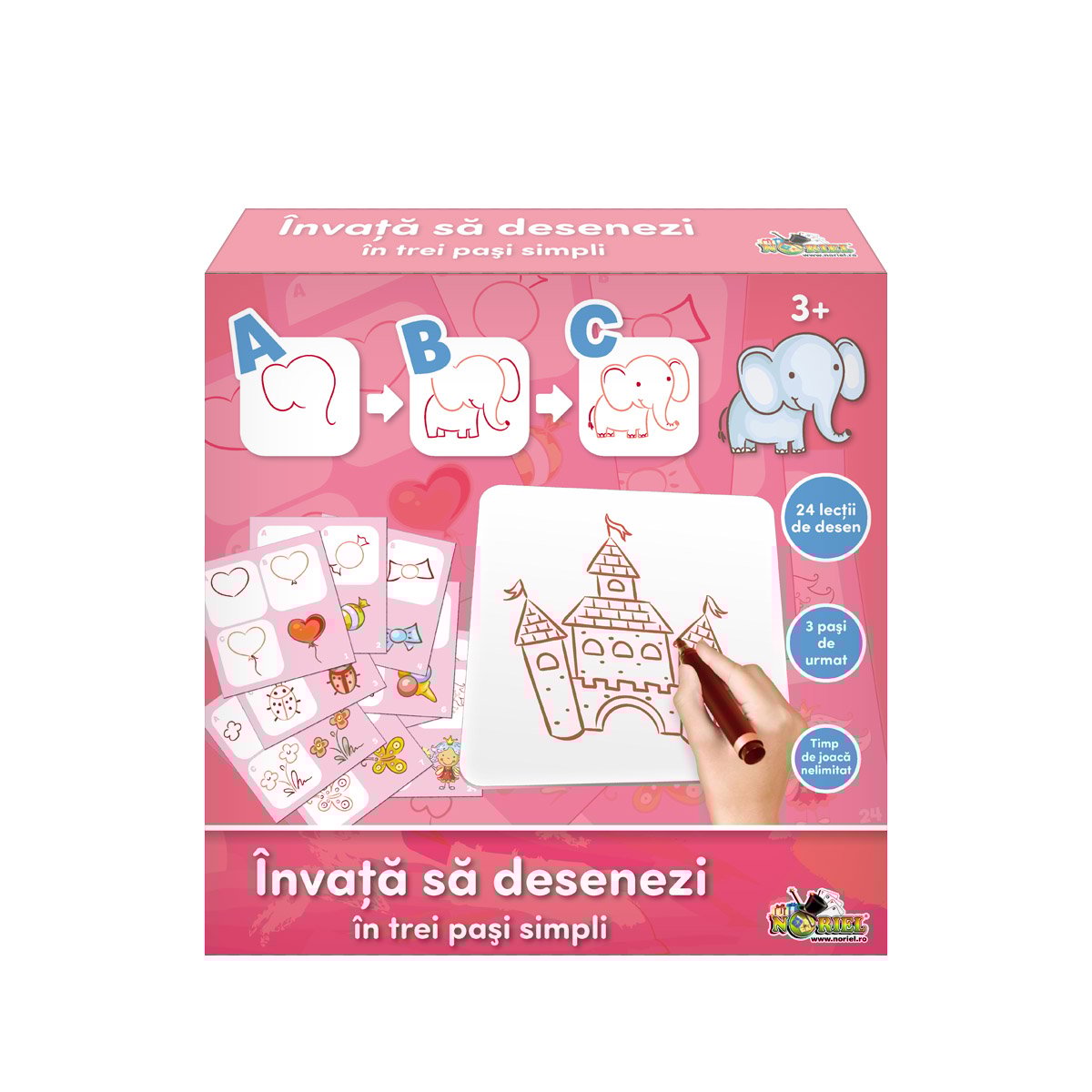 Joc noriel - invata sa desenezi pentru fetite
