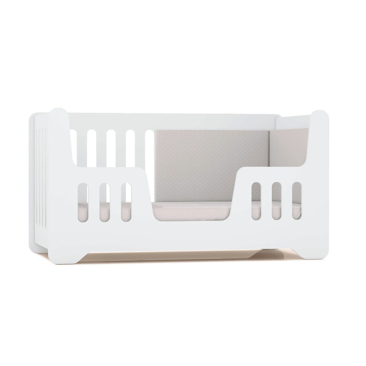 Patuturi Copii Din Plasa 16 Patut bebe Home Concept, Alb