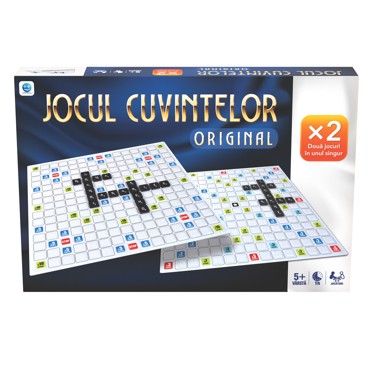 Joc de societate, Smile Games, Jocul cuvintelor Original 2 in 1 II
