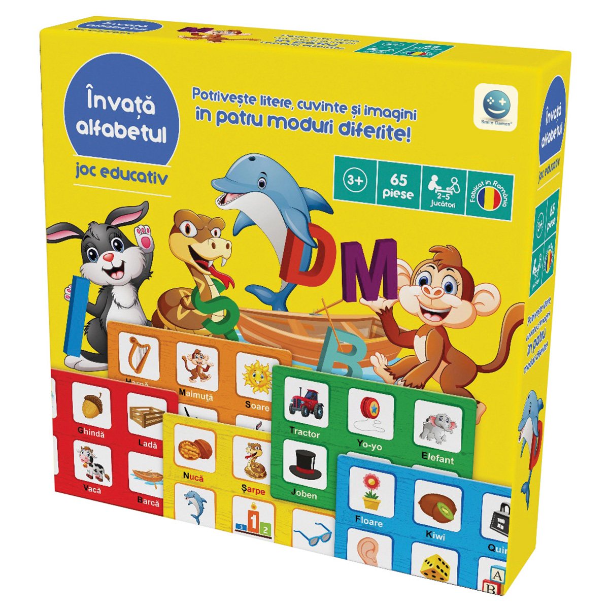 Joc educativ Smile Games, Invata alfabetul