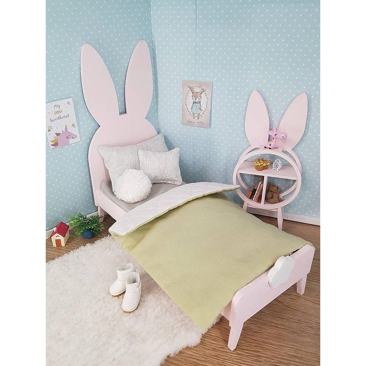 Patut home concept, iepuras, roz
