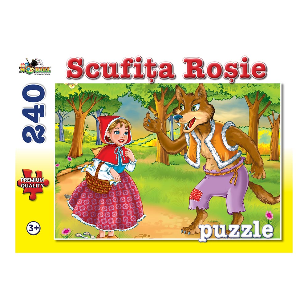 puzzle noriel - scufita rosie, 240 piese