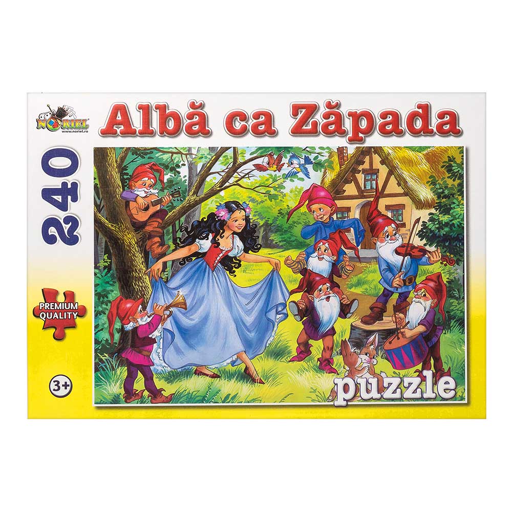 puzzle noriel - alba ca zapada, 240 piese