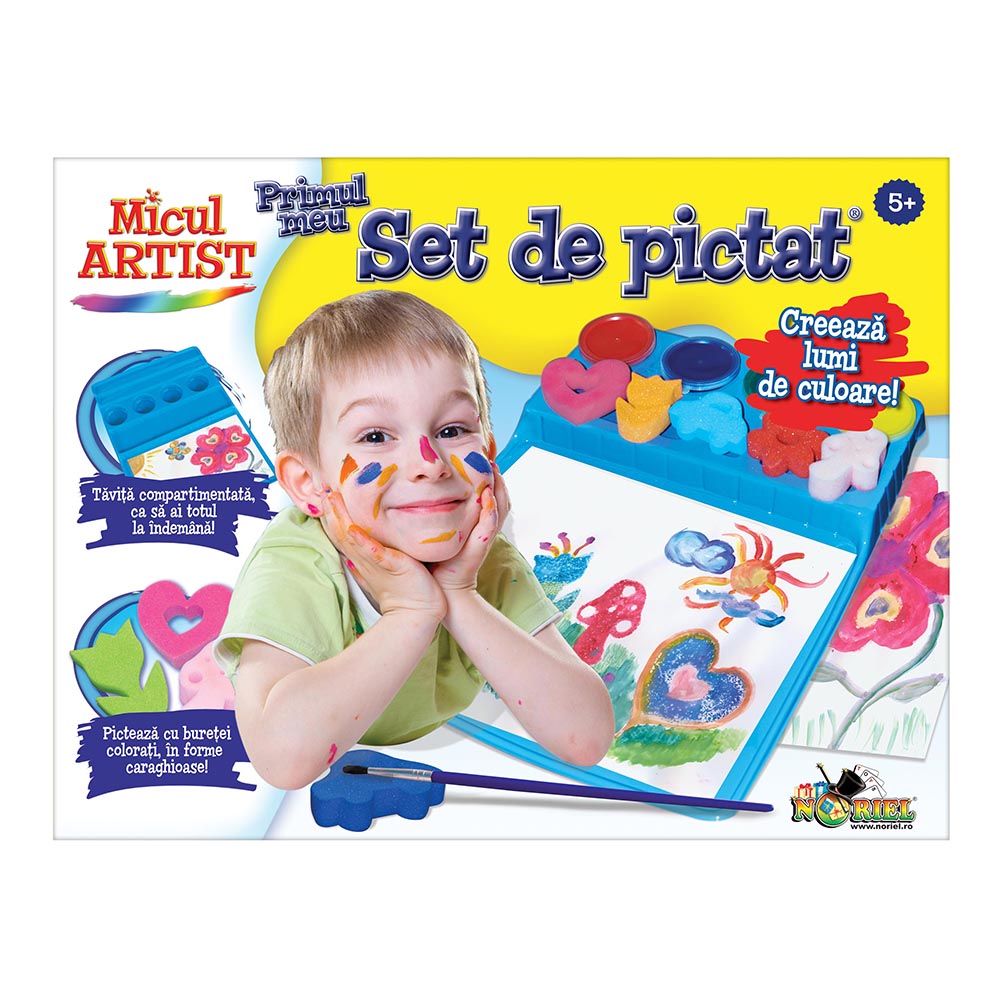 micul artist - primul meu set de pictat
