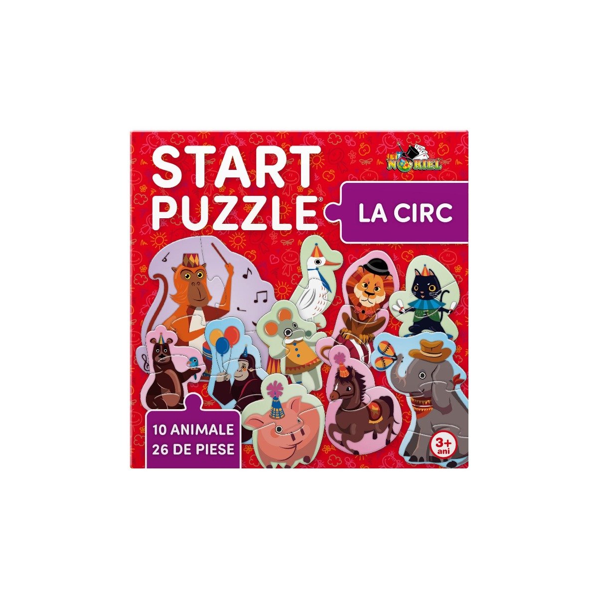 Poze Noriel Puzzle - Start Puzzle, La circ (2, 3 si 4 piese)