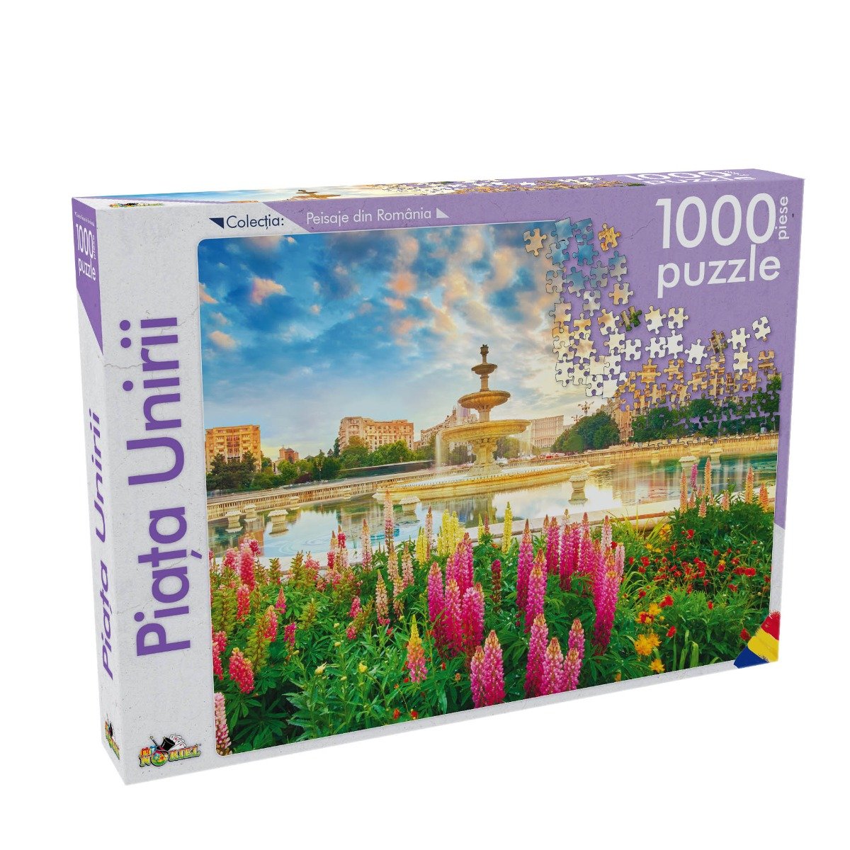Puzzle Noriel - Peisaje din Romania - Piata Unirii, 1000 Piese