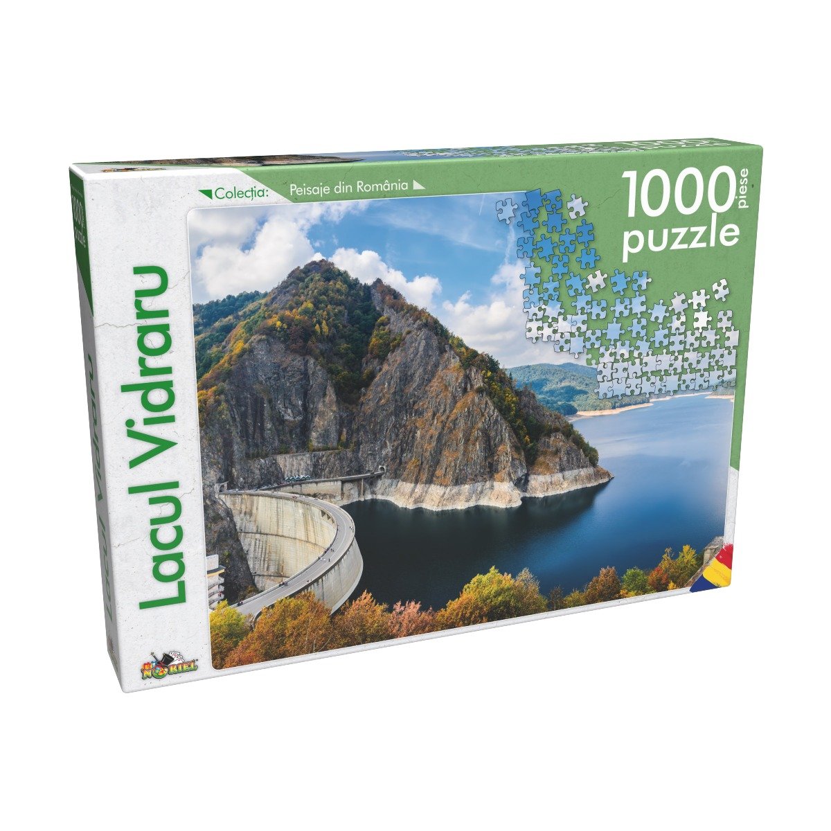 Puzzle clasic Noriel – Lacul Vidraru, 1000 piese Noriel Puzzle imagine noua responsabilitatesociala.ro