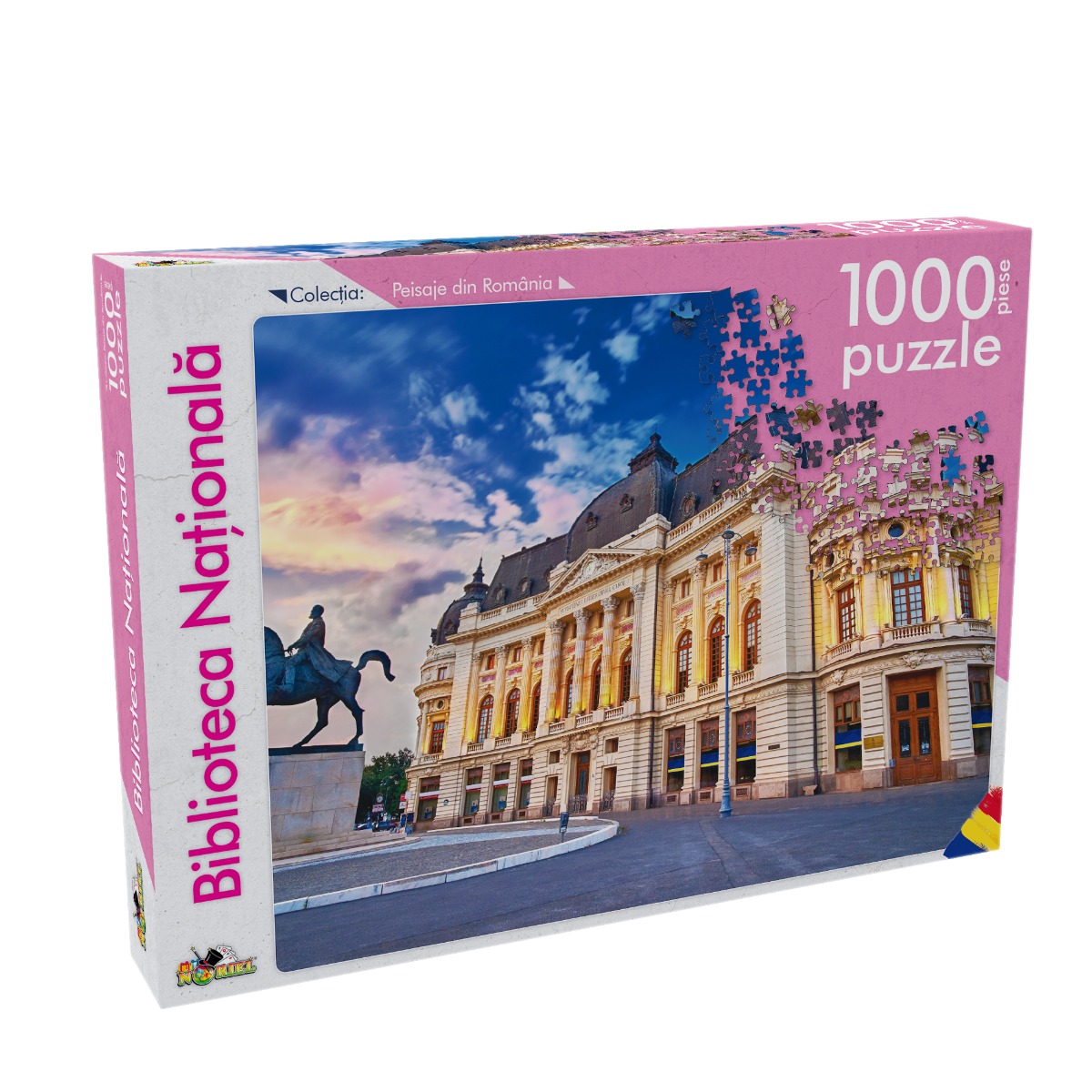Puzzle Noriel – Peisaje din Romania – Biblioteca Nationala, 1000 Piese (1000