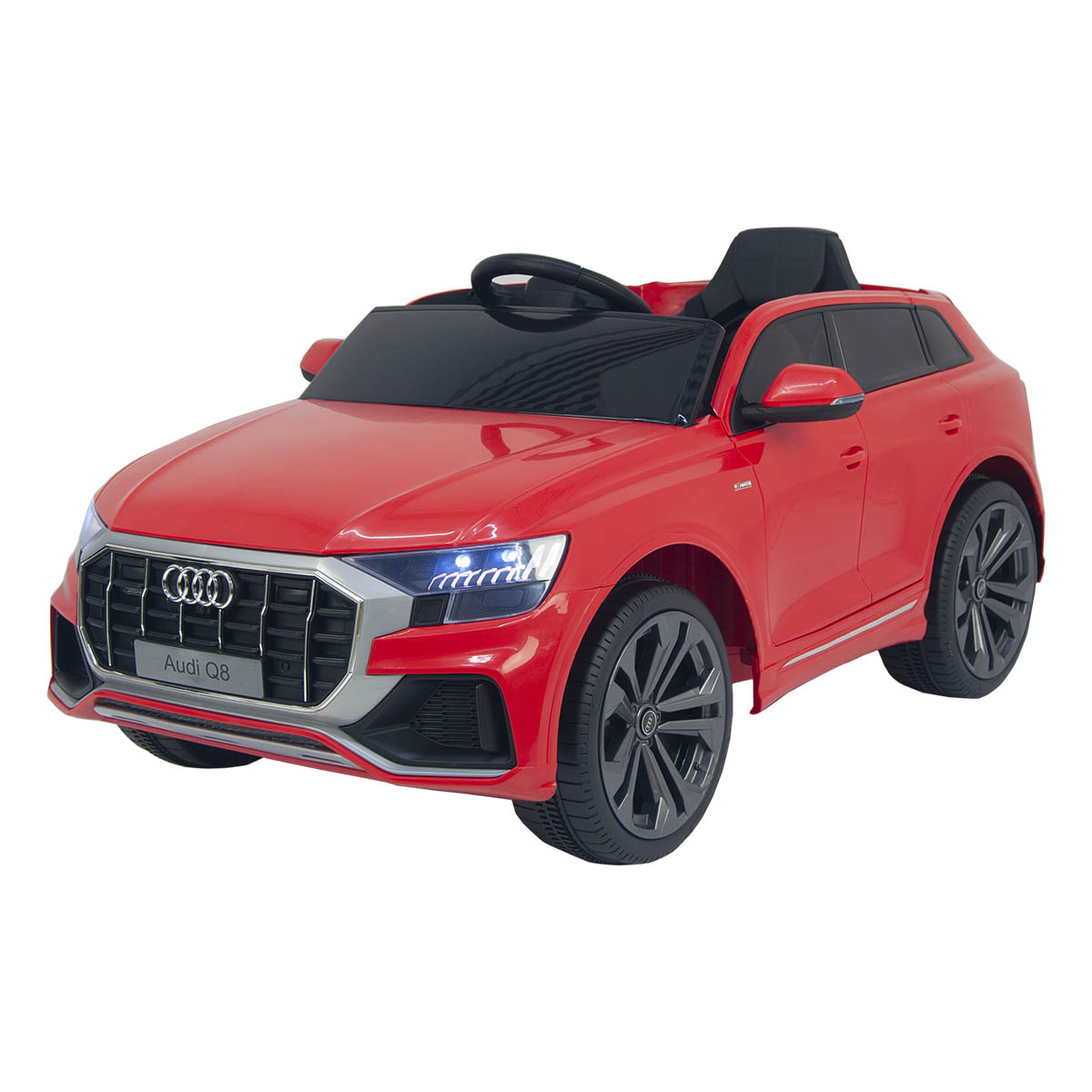 Masinuta electrica Audi Q8, Rosu Audi imagine noua responsabilitatesociala.ro