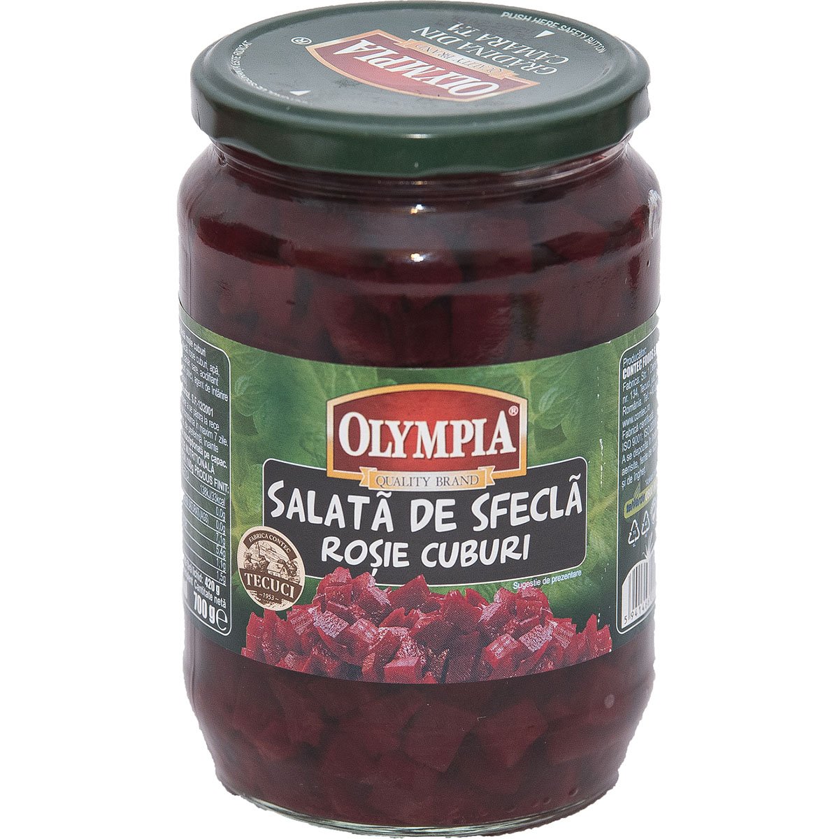 Salata de sfecla rosie olympia, 720 gr