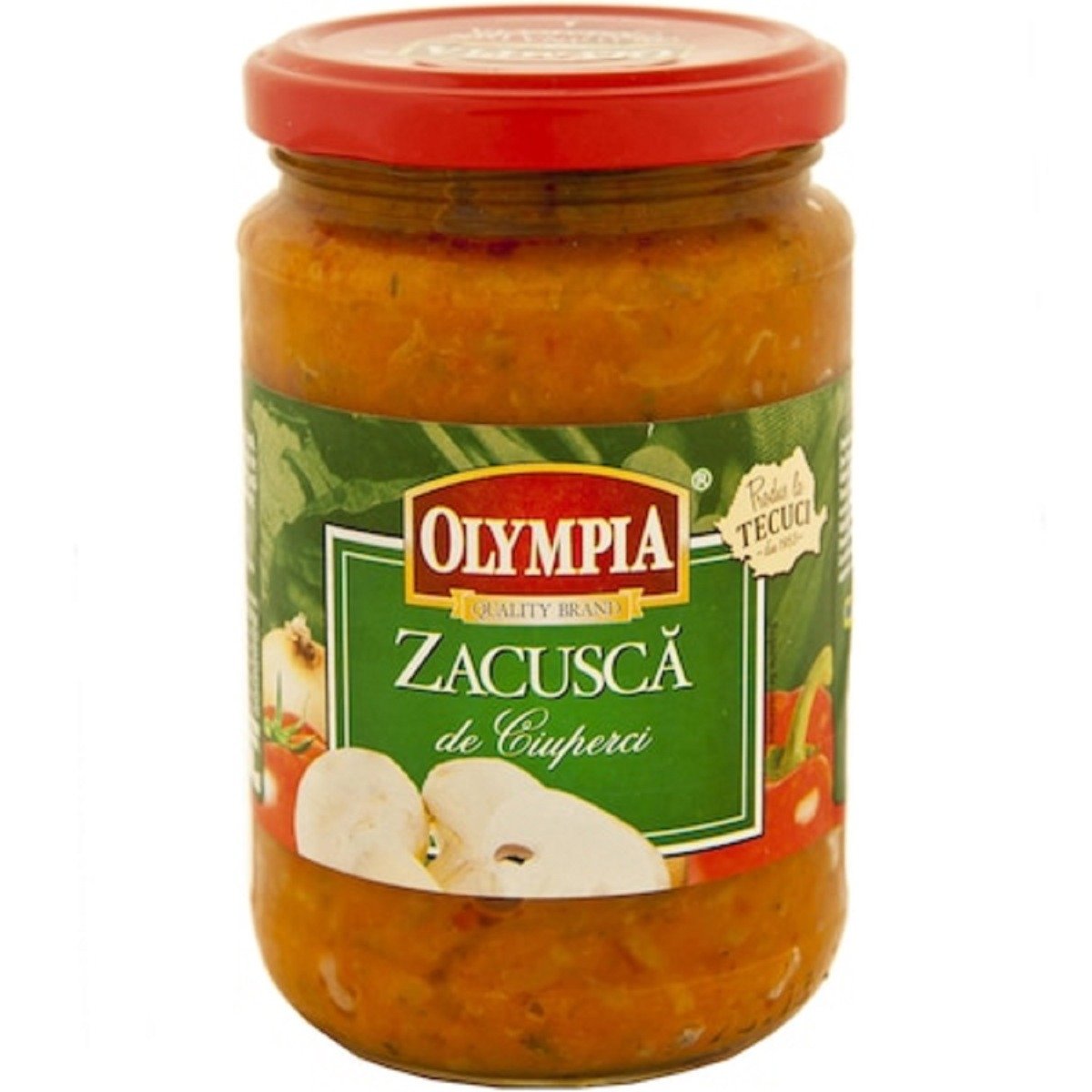 Zacusca de ciuperci olympia, 295 gr