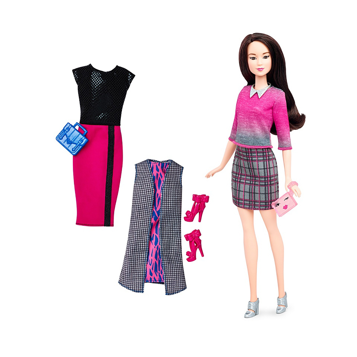 papusa barbie fashionistas - chic with a wink