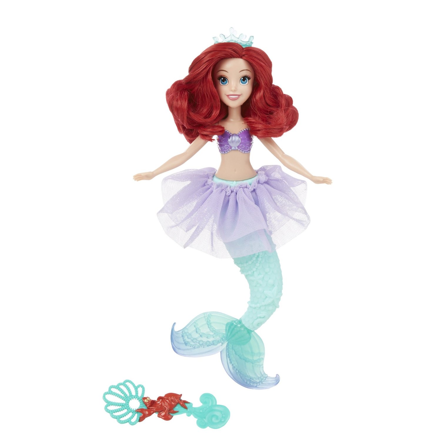papusa disney princess baloane de sapun - ariel