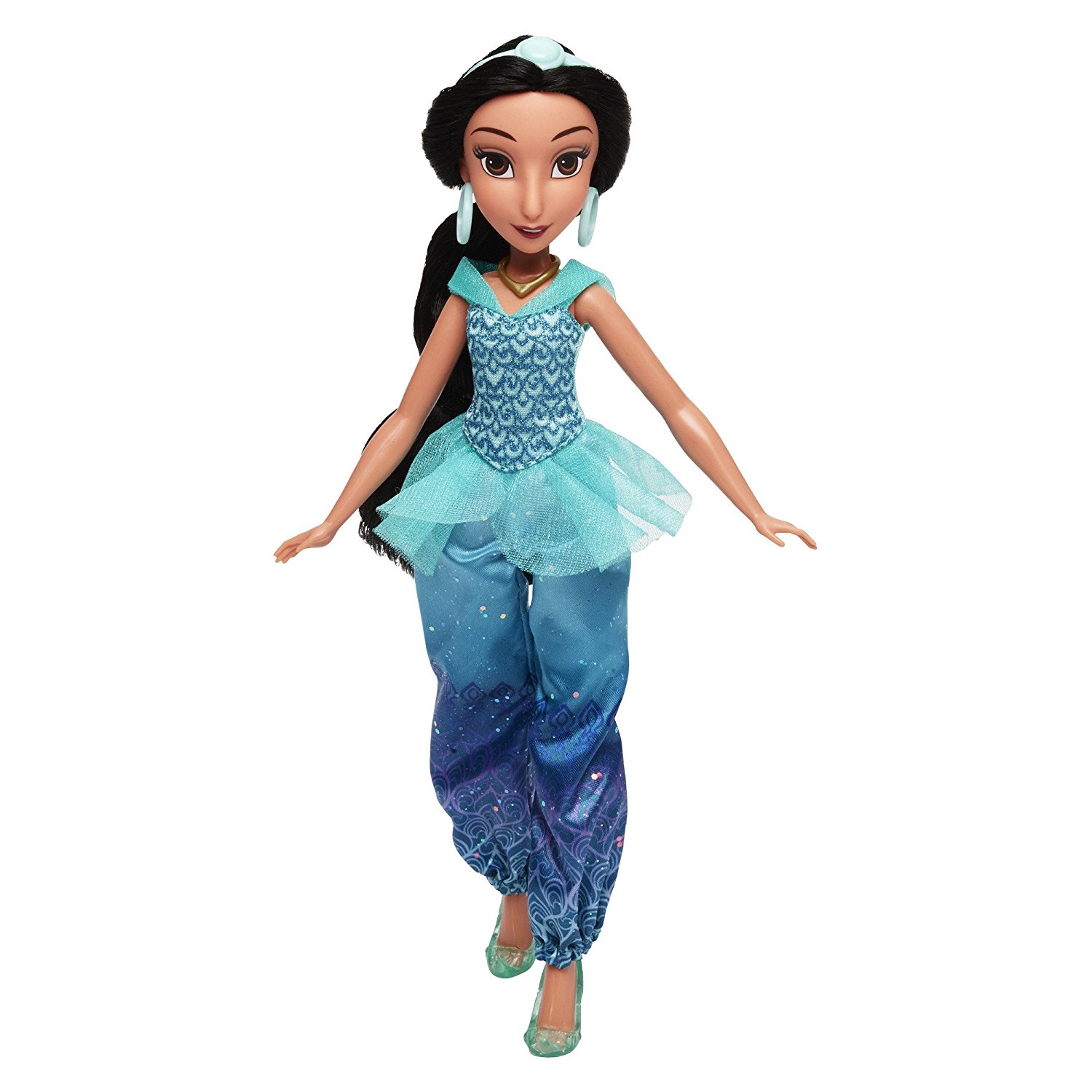 papusa disney princess royal shimmer - jasmine