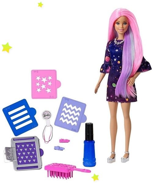 papusa barbie color surprise