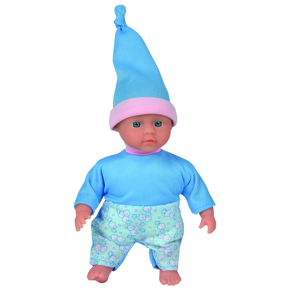 Papusa bebelus my little sweet laura simba albastru