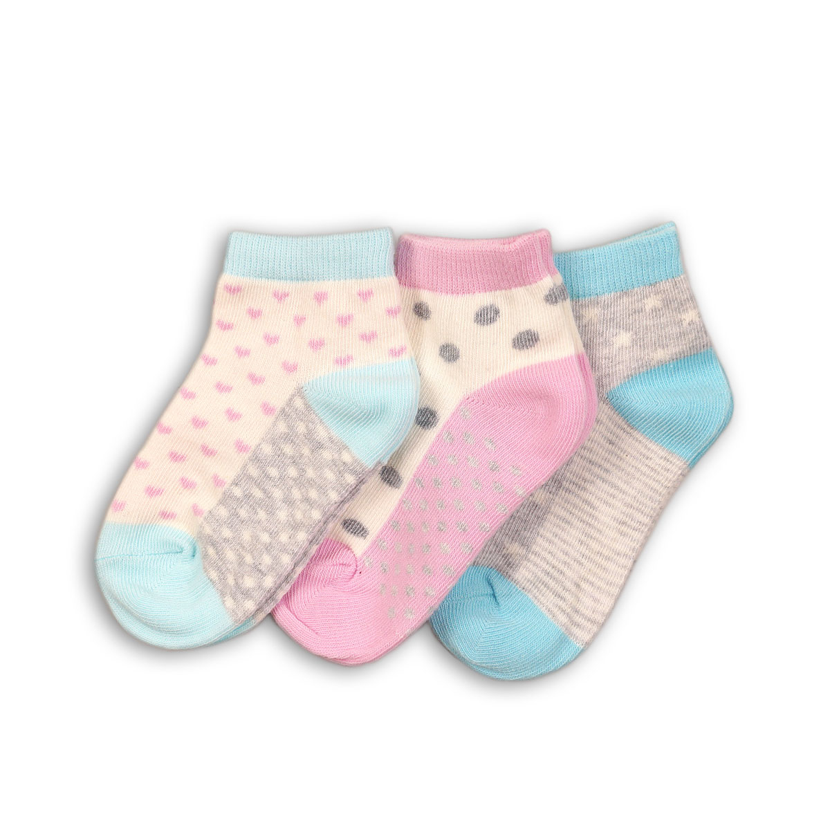 set sosete minoti pastel 3 perechi