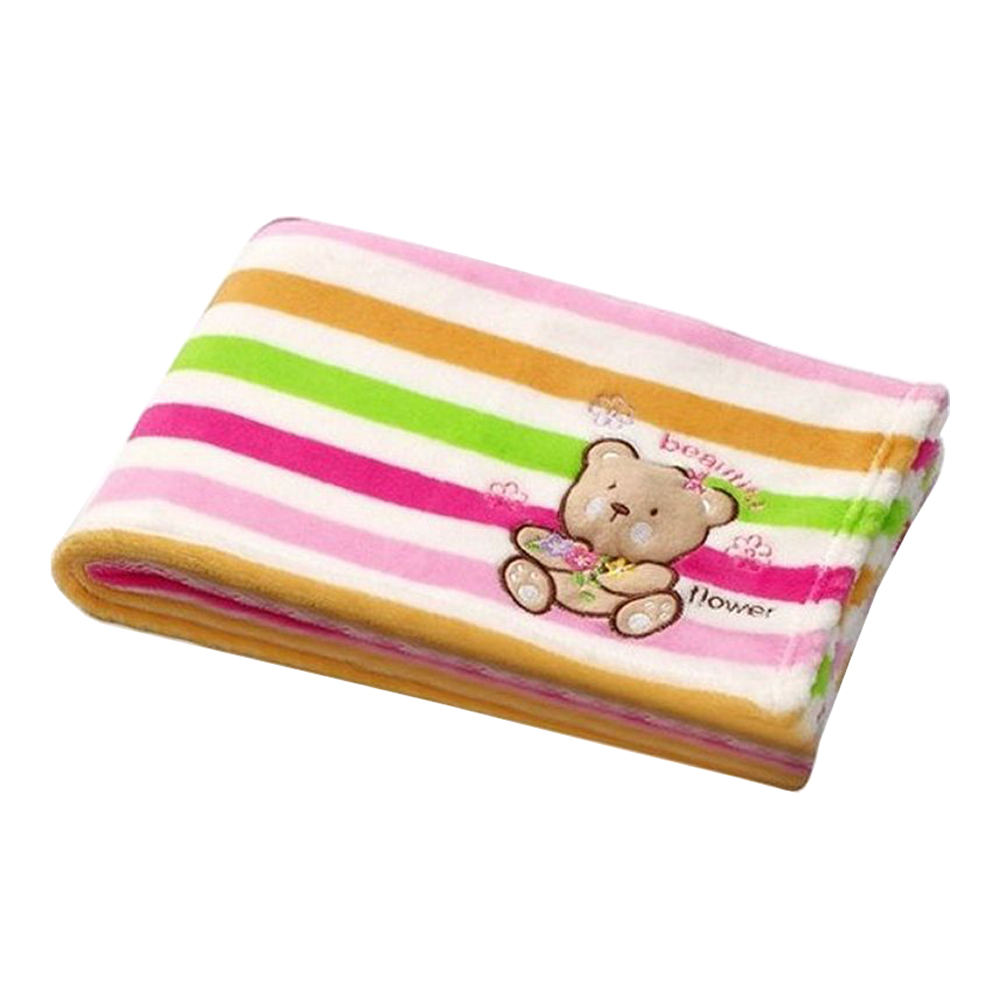 paturica bebe babyono microfibra, 75x100 cm - ursulet