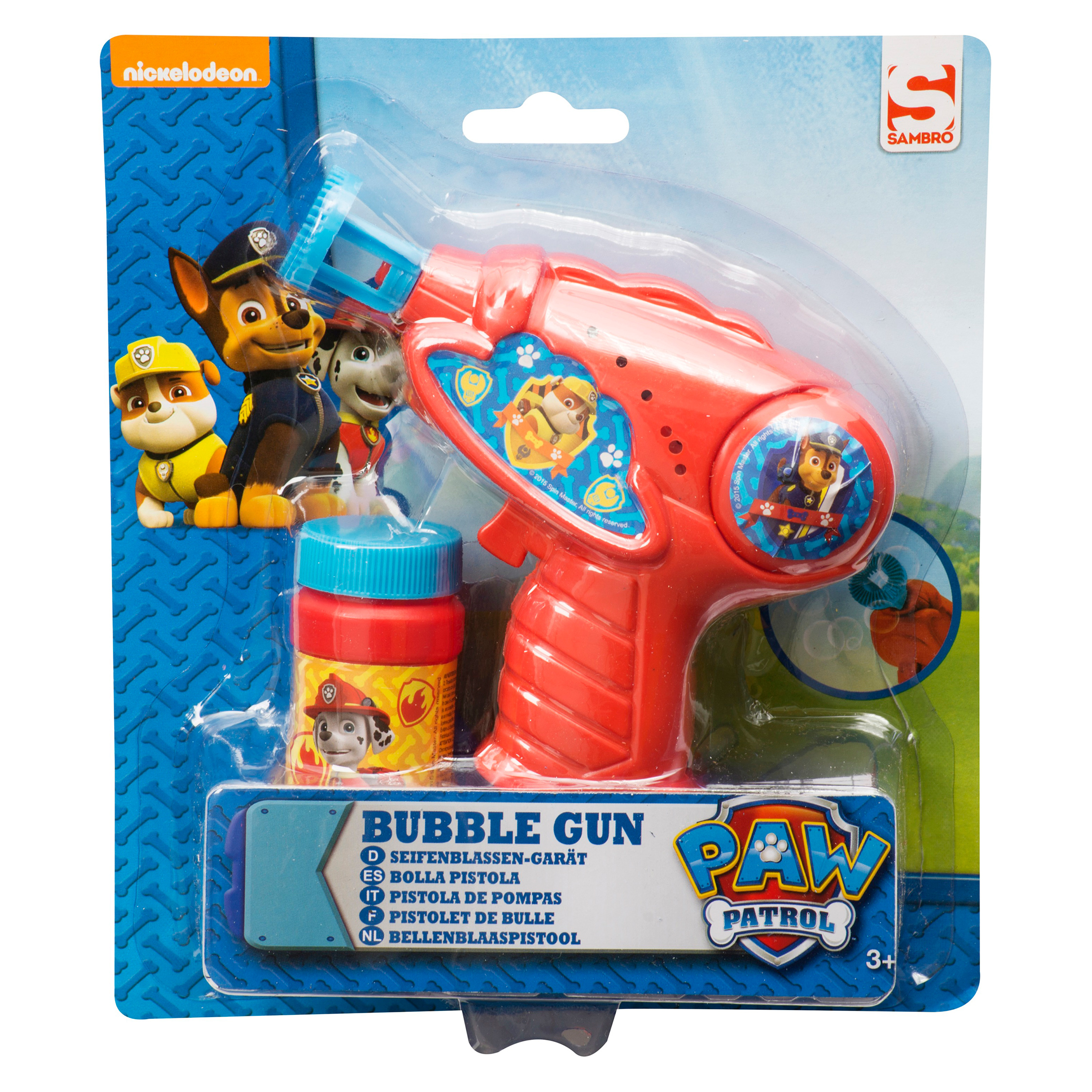 paw patrol - pistol baloane de sapun
