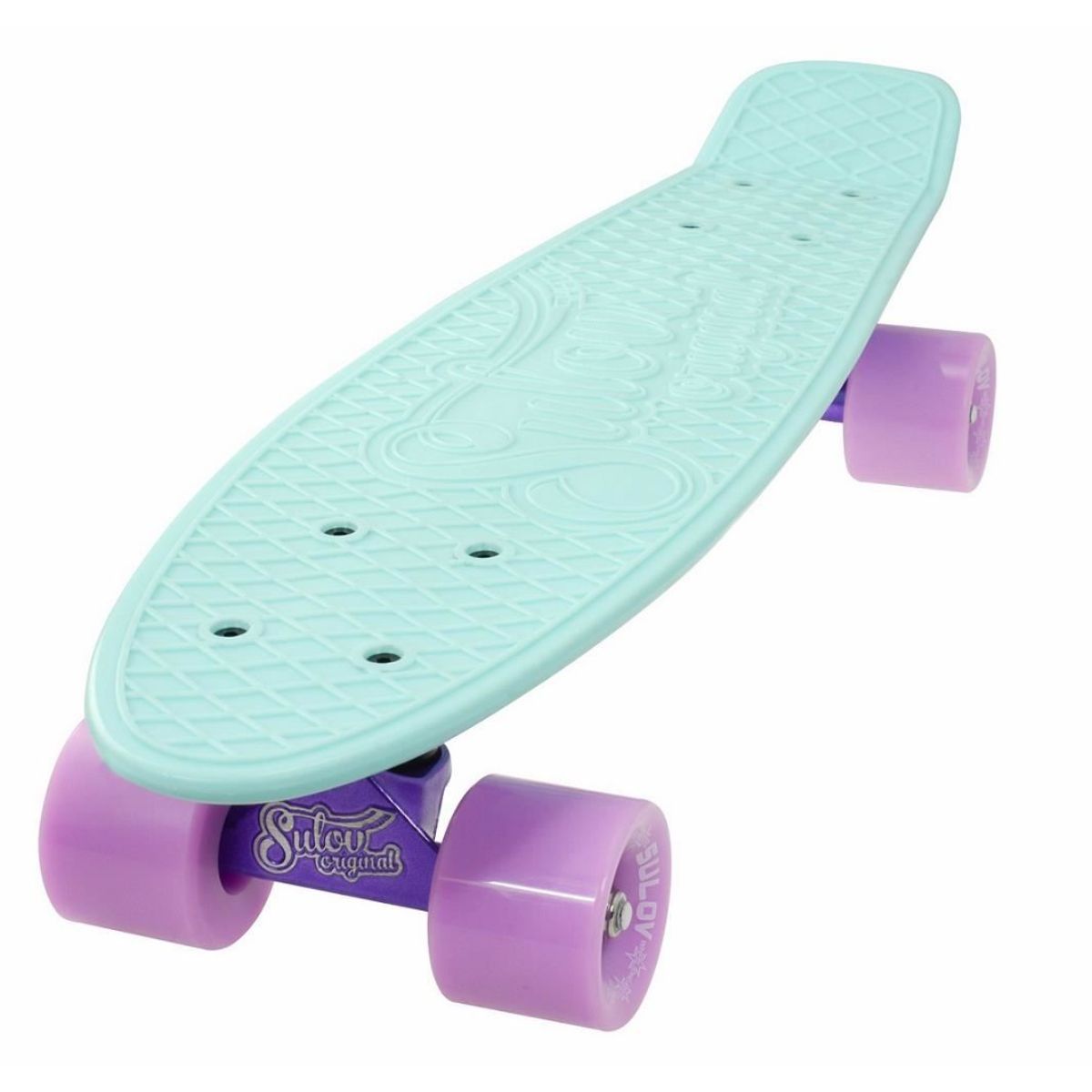 Penny board 22 inch DHS, Pastel, Turcoaz Role si skateboard imagine 2022