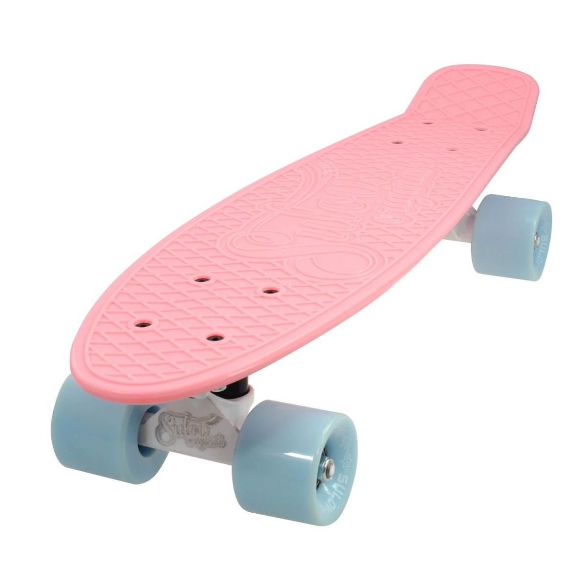 Penny board 22 inch, Sulov DHS, Pastel, Roz Role si skateboard imagine 2022