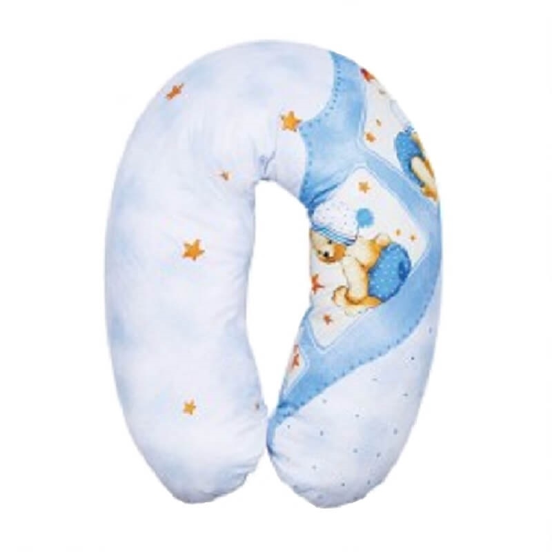 perna alaptat lorelli classic teddy bear, blue