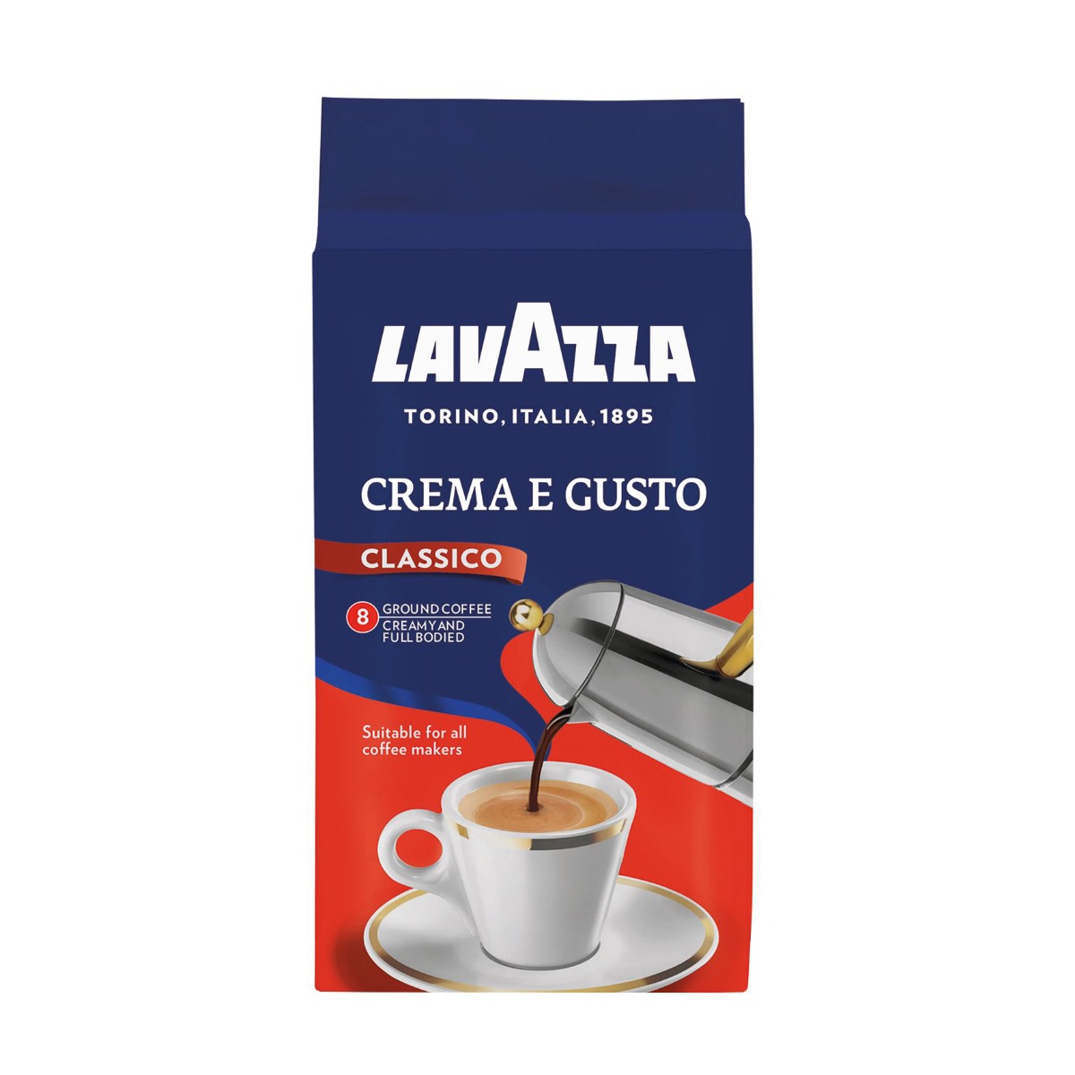 Cafea macinata lavazza crema e gusto, 250 g