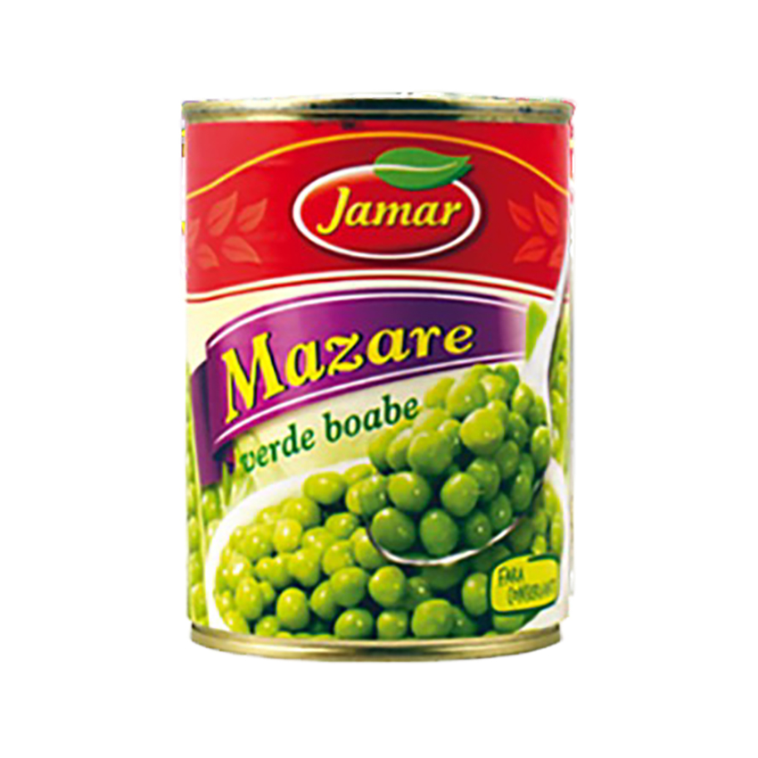 Mazare verde conserva, jamar, 400 g