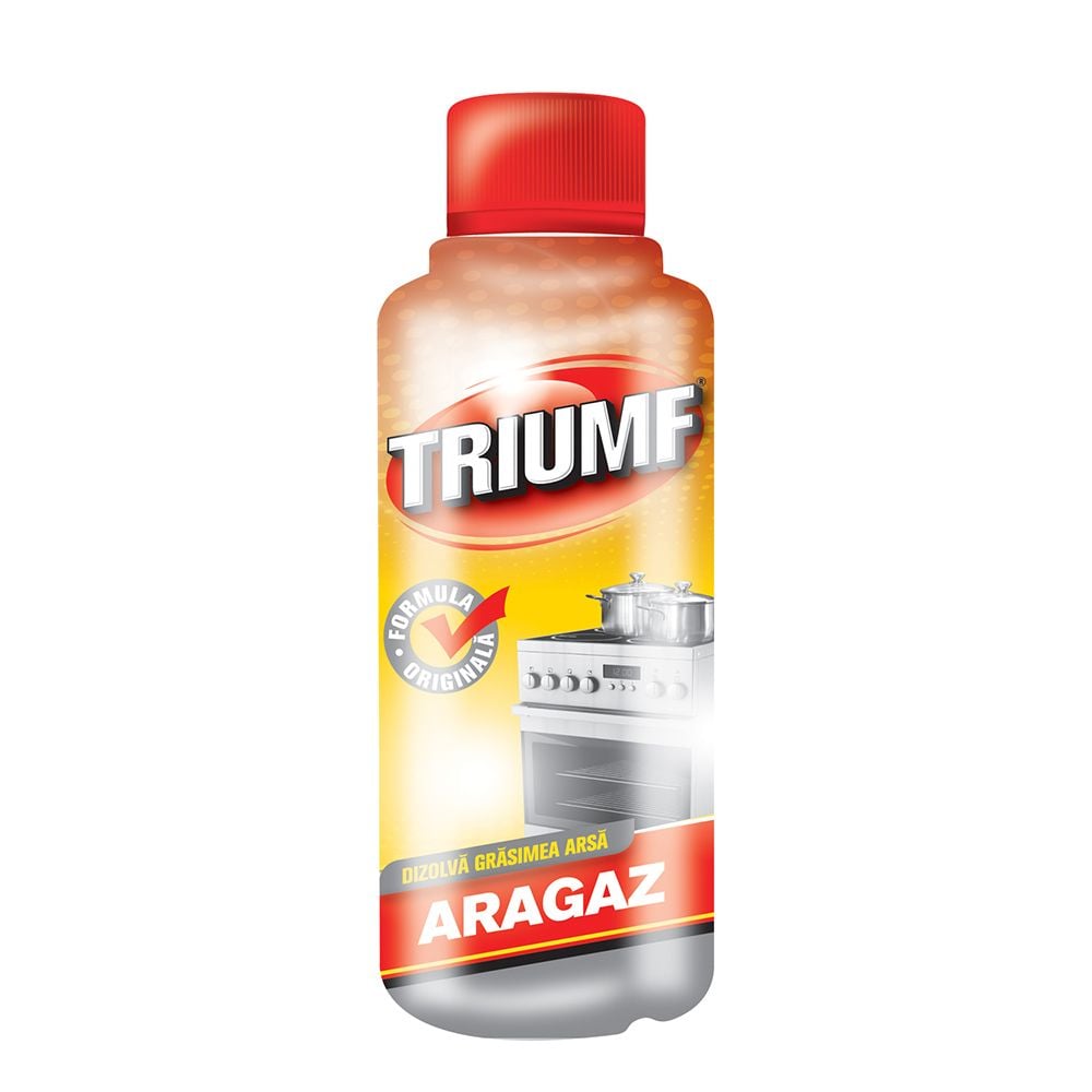 Solutie pentru curatat aragazul triumf, 375 ml