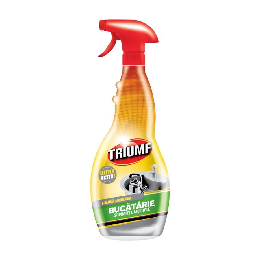 Solutie pentru suprafete multiplem, triumf bucatarie, 500 ml