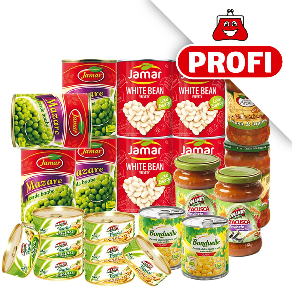 PROFI, Pachet cu produse alimentare de post