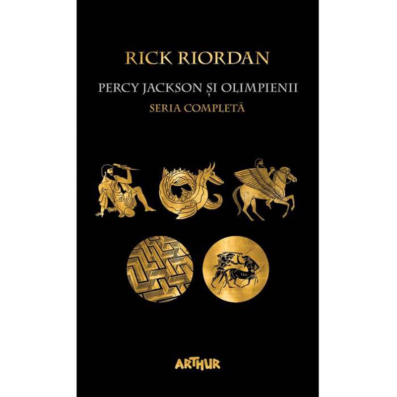 Pachet carti editura arthur percy - jackson si olimpienii, volumele 1-5, rick riordan
