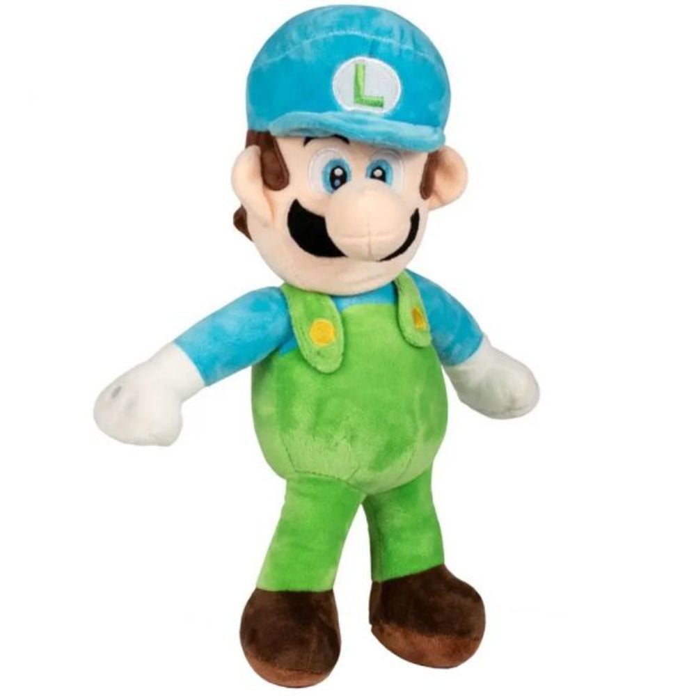 Jucarie din plus, Play by Play, Luigi Ice cu sapca bleu Super Mario, 38 cm bleu imagine noua responsabilitatesociala.ro