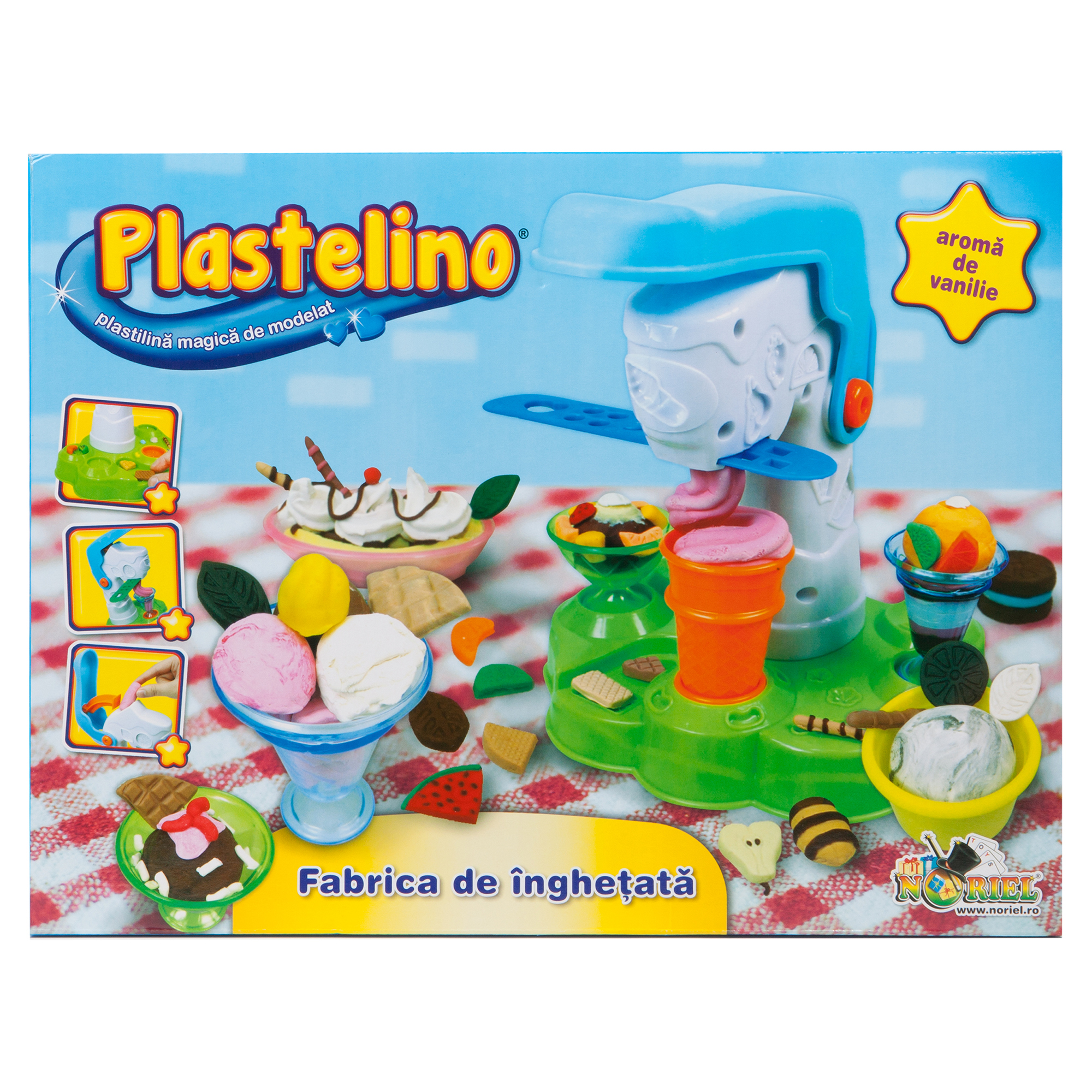 plastelino - fabrica de inghetata din plastilina