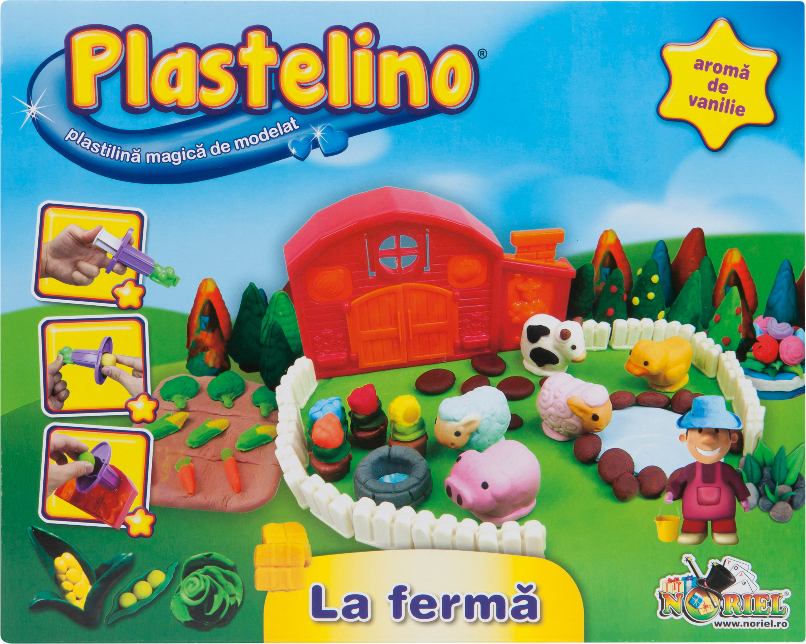 plastelino - la ferma cu plastilina