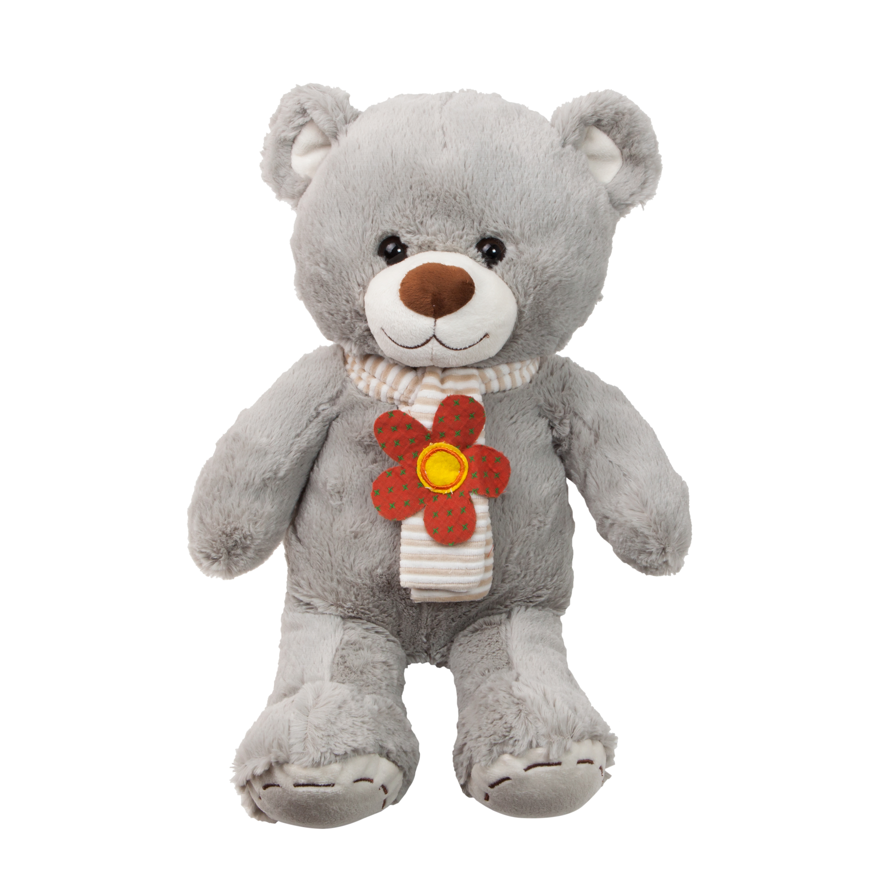 jucarie de plus ursulet gri, 33 cm