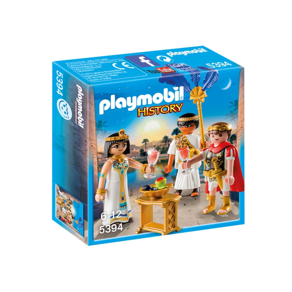 set figurine playmobil history - caesar si cleopatra (5394)