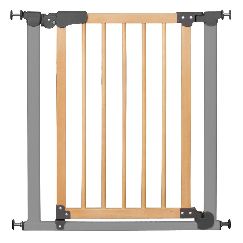poarta cu montare prin presiune i-gate inchidere active-lock gri/natur reer