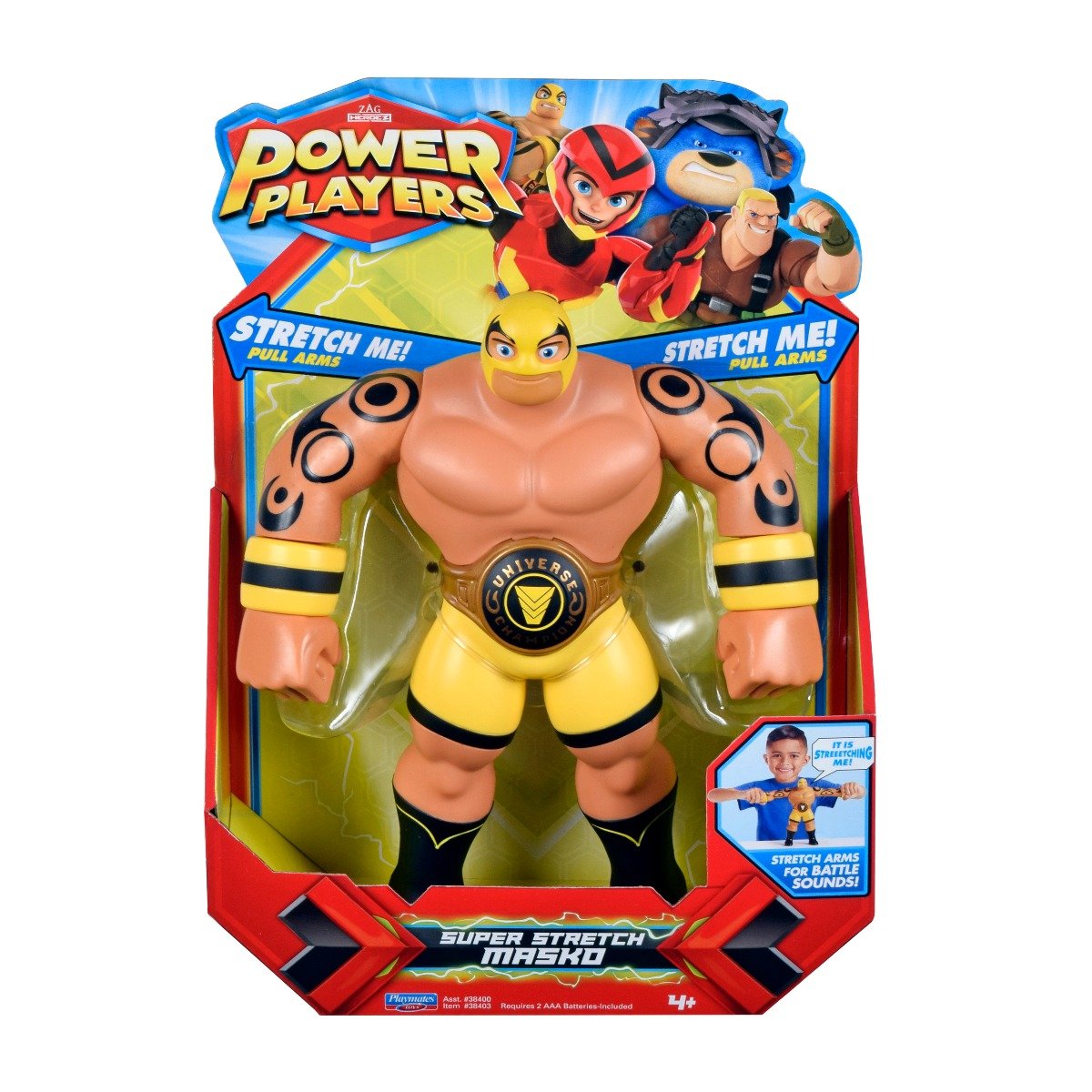 Figurina interactiva power players super sounds, masko 38403