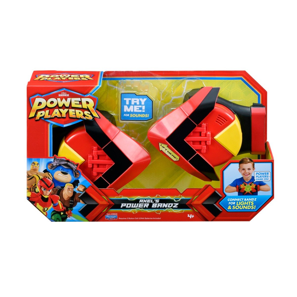 Mansete Power Players, Axel’s Power Bandz Arme