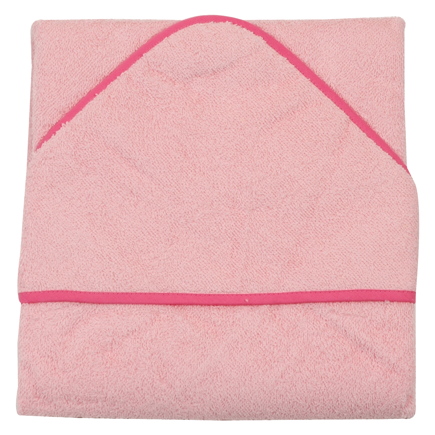 prosop cu gluga king bear, 75x75 cm - roz