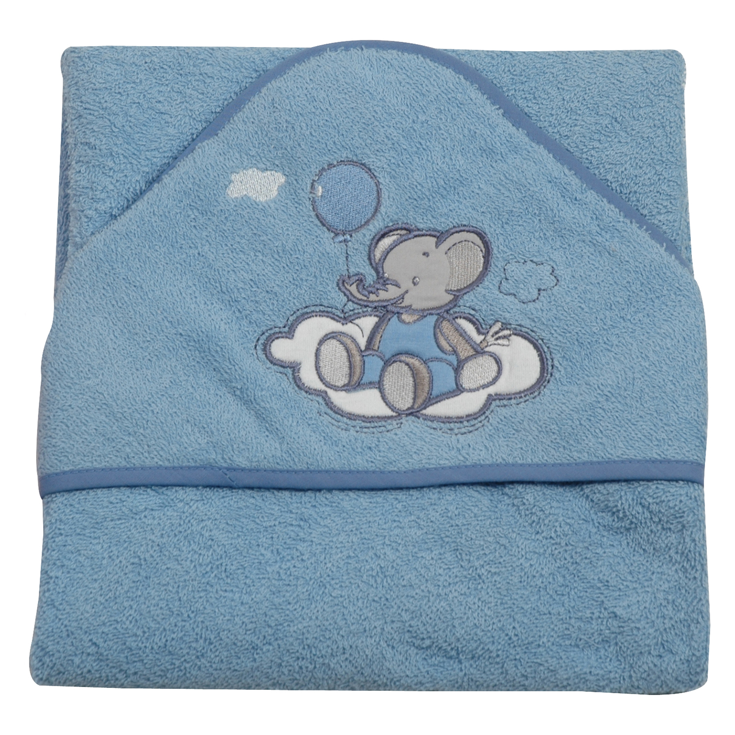 prosop king bear elefant, albastru