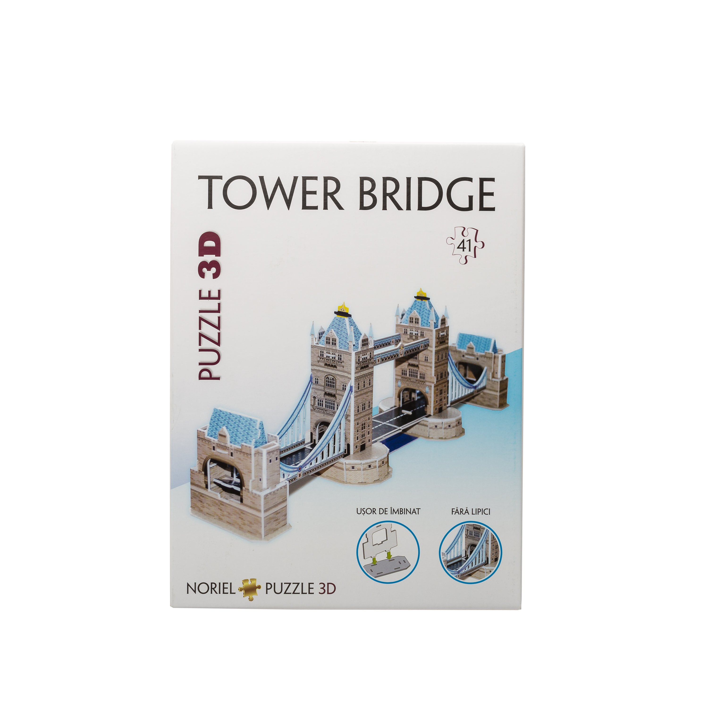 puzzle 3d noriel - tower bridge (41 piese)