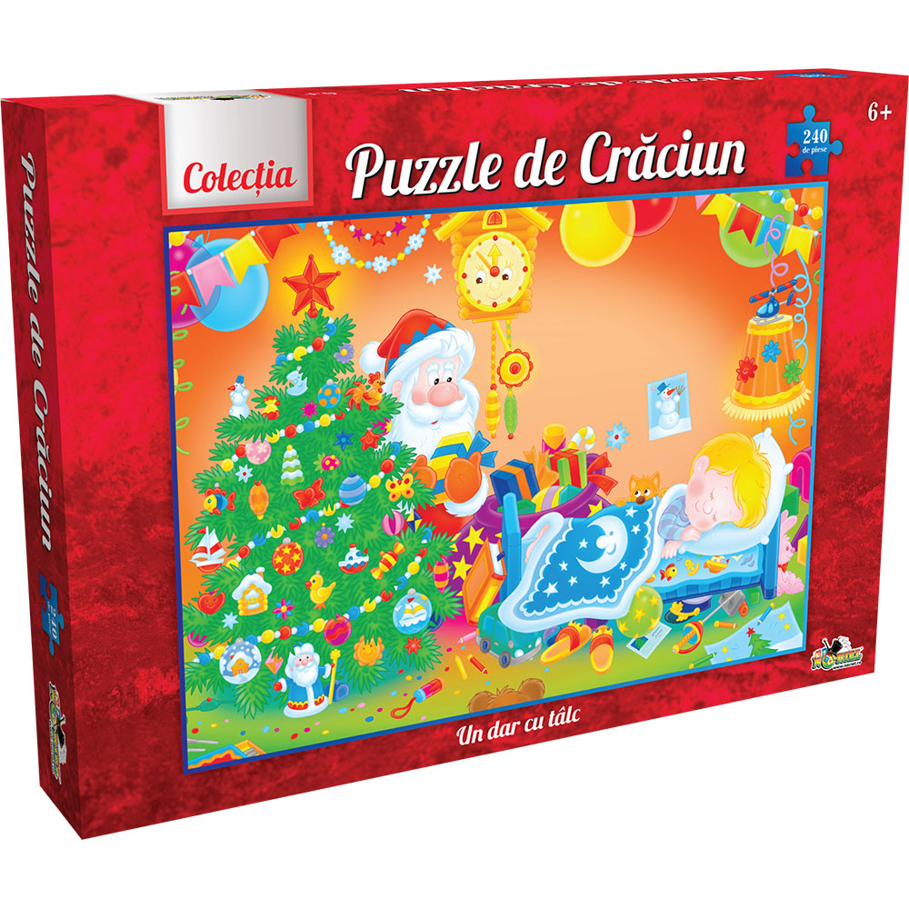 puzzle noriel un dar cu talc, colectia de craciun, 240 piese