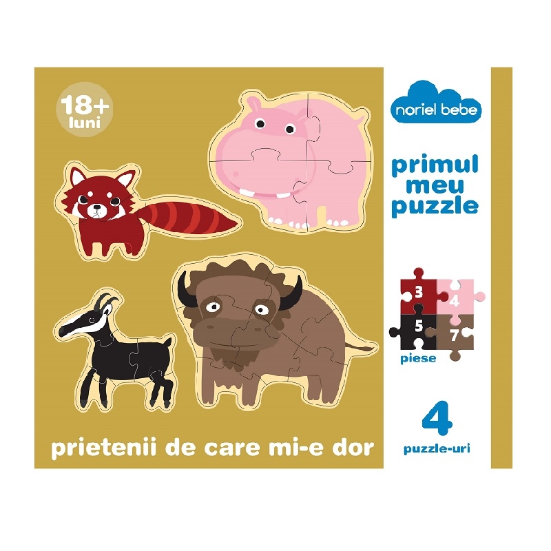 Puzzle Premium Noriel Bebe - Prietenii de care mi-e dor