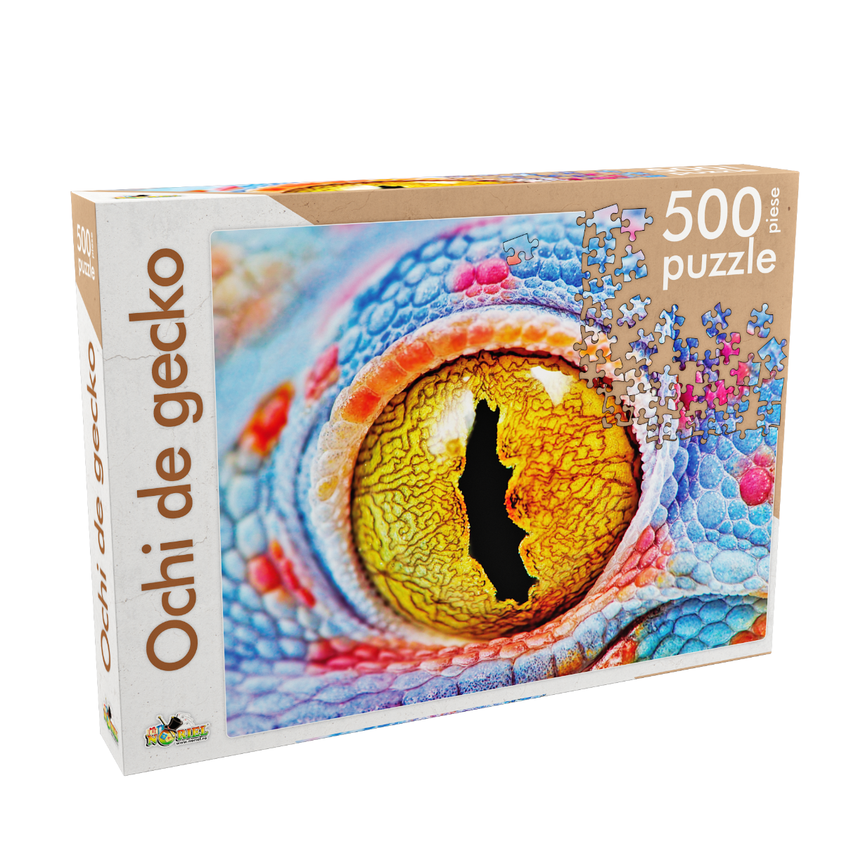 puzzle noriel 500 de piese - ochi de gecko